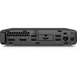 HP ProDesk 600 G4 MP Ricondizionato, Mini-PC Nero/Argento