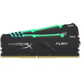 HyperX FURY HX432C16FB3AK2/16 memoria 16 GB 2 x 8 GB DDR4 3200 MHz Nero, 16 GB, 2 x 8 GB, DDR4, 3200 MHz