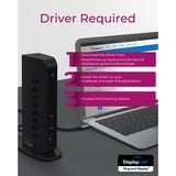 ICY BOX IB-DK2252AC Cablato USB 3.2 Gen 1 (3.1 Gen 1) Type-C Nero, Docking station Nero, Cablato, USB 3.2 Gen 1 (3.1 Gen 1) Type-C, 10,100,1000 Mbit/s, Nero, 5 Gbit/s, 4K Ultra HD