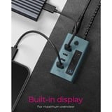 ICY BOX IB-HUB1454-C31 USB 3.2 Gen 1 (3.1 Gen 1) Type-C 10000 Mbit/s Blu, Grigio, Hub USB USB 3.2 Gen 1 (3.1 Gen 1) Type-C, USB 3.2 Gen 2 (3.1 Gen 2) Type-C, USB tipo-C, 10000 Mbit/s, Blu, Grigio, Alluminio, 20 W
