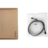 Icy Dock Cavo MCIO x4 SFF-TA-1016 > MCIO x4 SFF-TA-1016 Nero