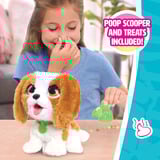 Just Play furReal Poop-a-Lots Cavalier King Charles Spaniel, Peluche animali 