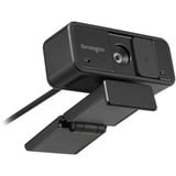 Kensington Webcam grandangolare con fuoco fisso W1050 1080p Nero, 3 MP, 1920 x 1080 Pixel, Full HD, 30 fps, 1080p, 2x