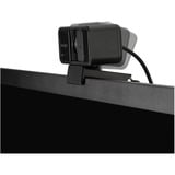 Kensington Webcam grandangolare con fuoco fisso W1050 1080p Nero, 3 MP, 1920 x 1080 Pixel, Full HD, 30 fps, 1080p, 2x