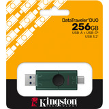 Kingston DTDEG2/256GB, Chiavetta USB verde/Nero