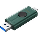 Kingston DataTraveler Duo 256 GB, Chiavetta USB verde