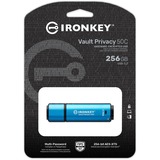 Kingston IronKey Vault Privacy 50 256 GB celeste/Nero