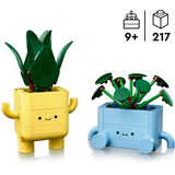 LEGO Botanicals 10349 Piantine Felici Giocattolo, Kit Arti e Mestieri con 2 Piante Artificiali e 2 Vasi per Bambini da 9+, Giochi di costruzione Kit Arti e Mestieri con 2 Piante Artificiali e 2 Vasi per Bambini da 9+, Set da costruzione, 9 anno/i, Plastica, 217 pz, 279 g