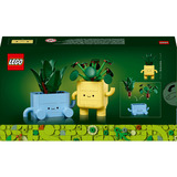 LEGO Botanicals 10349 Piantine Felici Giocattolo, Kit Arti e Mestieri con 2 Piante Artificiali e 2 Vasi per Bambini da 9+, Giochi di costruzione Kit Arti e Mestieri con 2 Piante Artificiali e 2 Vasi per Bambini da 9+, Set da costruzione, 9 anno/i, Plastica, 217 pz, 279 g