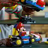 LEGO Super Mario 72037 Mario Kart: Mario e Kart Standard, Personaggio Nintendo da Esposizione e Modellino di Auto per Fan del Videogioco, Giochi di costruzione Personaggio Nintendo da Esposizione e Modellino di Auto per Fan del Videogioco, Set da costruzione, 18 anno/i, Plastica, 1972 pz, 2,54 kg