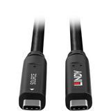 Lindy Cavo ibrido USB 3.2 Gen 2 e DP 1.4 Tipo C, Cavo di prolunga Nero