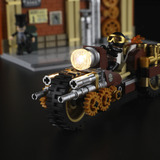 Lumibricks Inseguimento motociclistico steampunk, Giochi di costruzione 