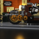 Lumibricks Inseguimento motociclistico steampunk, Giochi di costruzione 