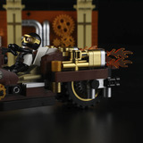 Lumibricks Inseguimento motociclistico steampunk, Giochi di costruzione 