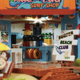 Lumibricks Surfshop, Giochi di costruzione 