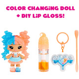 MGA Entertainment Yummiland Mystery Lip Gloss Doll - Gwen Gummybear, Bambola Mini bambola, Femmina, 4 anno/i, Bambino/Bambina, Multicolore