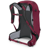 Osprey Hikelite 28, Zaino Vino rosso/Nero