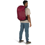 Osprey Hikelite 28, Zaino Vino rosso/Nero