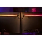 Philips Hue Philips Hue White and Color Ambiance Lightstrip Gradient per PC 24 -27" Confezione da 3 strisce, Striscia LED Nero/Bianco, Philips Hue White and Color Ambiance Lightstrip Gradient per PC 24 -27" Confezione da 3 strisce, Striscia LED intelligente, Bluetooth/Zigbee, Nero, Bianco, LED, Silicone, Lampadina/e non sostituibile/i