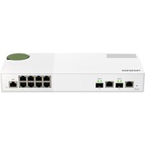 QNAP QSW-M2108-2C switch di rete Gestito L2 2.5G Ethernet (100/1000/2500) Grigio, Bianco Gestito, L2, 2.5G Ethernet (100/1000/2500), Full duplex