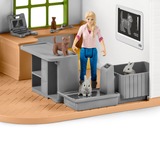 Schleich Veterinarian practice with pets, Gioco figura Farm, 3 anno/i, Multicolore