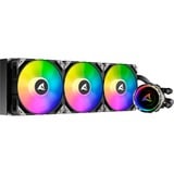 Sharkoon S90 RGB AIO 360mm, Raffreddamento ad acqua Nero