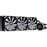 Sharkoon S90 RGB AIO 360mm, Raffreddamento ad acqua Nero