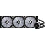 Sharkoon S90 RGB AIO 360mm, Raffreddamento ad acqua Nero