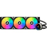 Sharkoon S90 RGB AIO 360mm, Raffreddamento ad acqua Nero