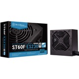 SilverStone ST60F-ES230 alimentatore per computer 600 W 20+4 pin ATX ATX Nero Nero, 600 W, 180 - 264 V, 47 - 63 Hz, 4.5 A, Attivo, 120 W