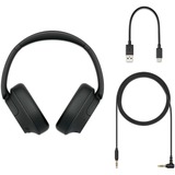 Sony WH-CH720N Cuffie Bluetooth wireless con cancellazione del rumore - Durata della batteria fino a 35 ore e ricarica rapida - Nero Nero, Con cavo e senza cavo, 7 - 20000 Hz, Musica e Chiamate, 192 g, Auricolare, Nero