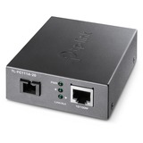 TP-Link TL-FC111A-20 convertitore multimediale di rete 100 Mbit/s Modalità singola Nero 100 Mbit/s, IEEE 802.3, IEEE 802.3i, IEEE 802.3u, 10,100 Mbit/s, 10BASE-T, 100BASE-T, 100BASE-FX, Full, Half