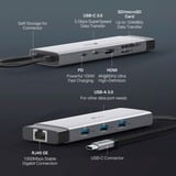 TP-Link UH9120C, Docking station grigio/Nero
