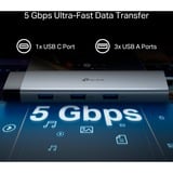 TP-Link UH9120C, Docking station grigio/Nero