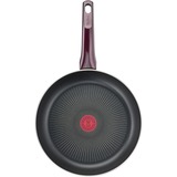 Tefal Resist Intense D52202 Padella Multiuso Rotondo Rotondo, Padella Multiuso, Nero, Rosso, Titanio, 175 °C, Alluminio
