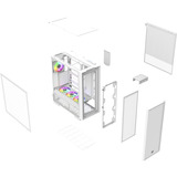 Thermaltake CA-11K-00M6WN-00, Chassis Tower bianco