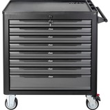 VIGOR Carrelli per attrezzi Nero/grigio