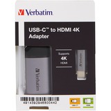 Verbatim 49143, Adattatore argento/Nero