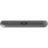 Verbatim Charge 'n' Go Polimeri di litio (LiPo) 5000 mAh Carica wireless Grigio, Powerbank  grigio, 5000 mAh, Polimeri di litio (LiPo), Quick Charge 3.0, Carica wireless, Grigio