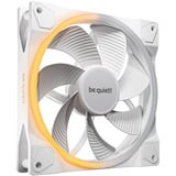 be quiet! Light Wings 140 mm PWM Reverse White Case per computer Ventilatore 14 cm Bianco 1 pz, Ventola bianco, Ventilatore, 14 cm, 1300 Giri/min, 87,3 m³/h, Bianco