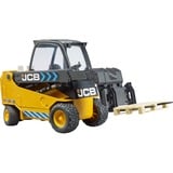 bruder JCB Teletruk con pallet, Veicolo modello giallo/Nero