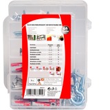 fischer 547211, Tassello grigio chiaro/Rosso