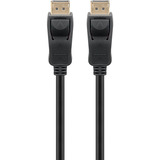 goobay Cavo DisplayPort 2.0/2.1, 16K @ 60Hz, 80 Gbit/s Nero