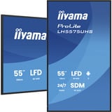 iiyama ProLite LH5575UHS-B2AG, Public Display Nero (opaco)