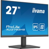 iiyama ProLite XU2793HS-B7 Monitor PC 68,6 cm (27") 1920 x 1080 Pixel Full HD LED Nero, Monitor LED Nero (opaco), 68,6 cm (27"), 1920 x 1080 Pixel, Full HD, LED, 1 ms, Nero