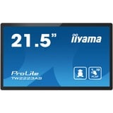 iiyama TW2223AS-B2 Monitor PC 54,6 cm (21.5") 1920 x 1080 Pixel Full HD Touch screen Nero, Public Display Nero (opaco), 54,6 cm (21.5"), 1920 x 1080 Pixel, Full HD, 18 ms, Nero