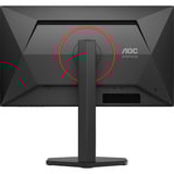AOC Q25G4SR, Monitor di gioco Nero/Rosso