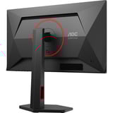 AOC Q25G4SR, Monitor di gioco Nero/Rosso