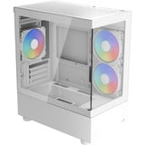 Aerocool Viewport Mini-G-WT-v4 ARGB, Chassis Tower bianco