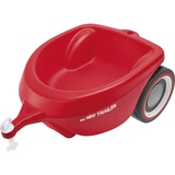 BIG 800056266 accessorio per giocattoli a dondolo e cavalcabili Rimorchio per auto giocattolo, Veicolo per bambini rosso, Rimorchio per auto giocattolo, 1 anno/i, Plastica, Rosso